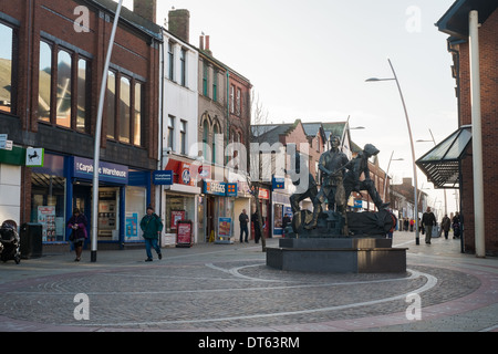 Straßenszenen, Barrow-in-Furness Stockfoto