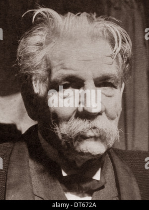 Porträt von Albert Schweitzer aus dem Archiv des Pressedienstes Portrait (ehemals Portrait Pressebüro) Stockfoto