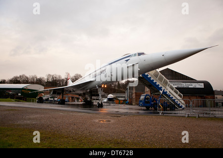 Concorde G-BBDG im Brooklands Museum in Weybridge Surrey Stockfoto