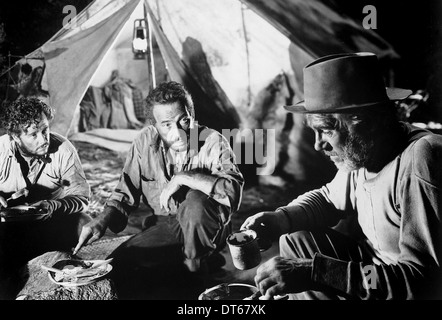 TIM HOLT, Humphrey Bogart, WALTER HUSTON, DER SCHATZ DER SIERRA MADRE, 1948 Stockfoto