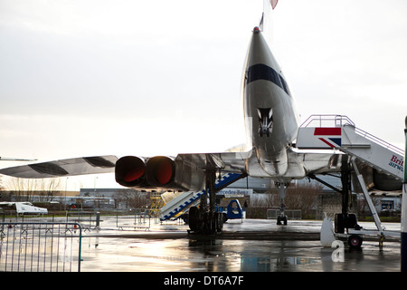 Concorde G-BBDG im Brooklands Museum in Weybridge Surrey Stockfoto