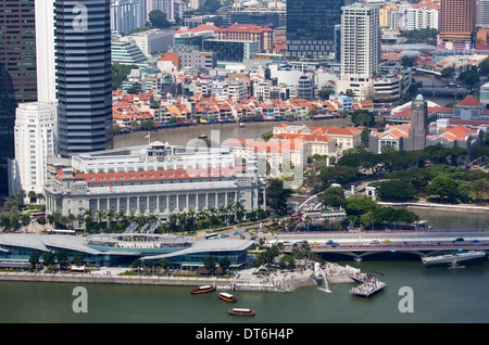 Marina Bay, Singapur Stockfoto