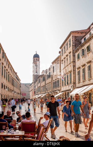 Hauptstraße Altstadt Stockfoto