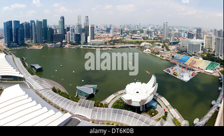 Marina Bay, Singapur Stockfoto