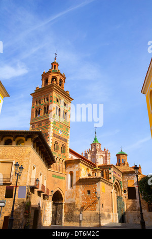 Aragon Teruel Mudejar Kathedrale Santa María Mediavilla UNESCO Weltkulturerbe in Spanien Stockfoto