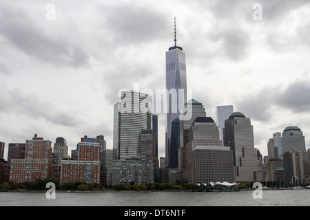 Bewölkten Tag in New York City Stockfoto