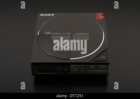 Sony tragbare CD Player d-5 d-50 erste Discman 1984 Stockfoto