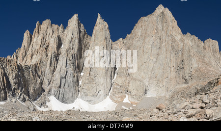 Mount Whitney, der höchste Gipfel in den 48 zusammenhängenden Staaten Stockfoto