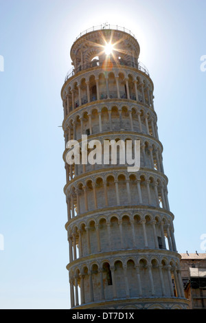 Pisa schiefe Turm, Toskana Italien Stockfoto