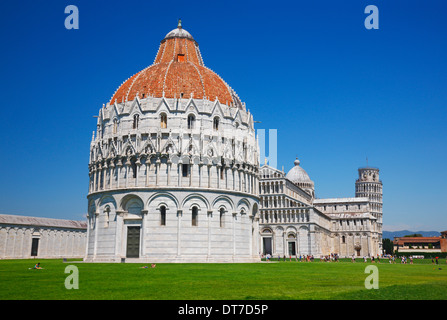 Pisa, Italien. Piazza Dei Miracoli. Stockfoto