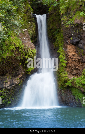 Mauritius.Falls im "Tal der 23 Farben der Erde" Stockfoto