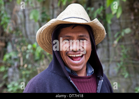 Porträt des guatemaltekischen Bauer Stockfoto