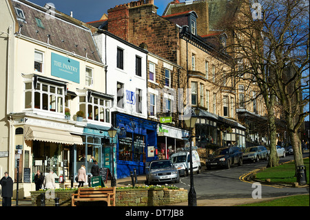 Quartier Montpelier von Harrogate, North Yorkshire, Nordengland, UK Stockfoto