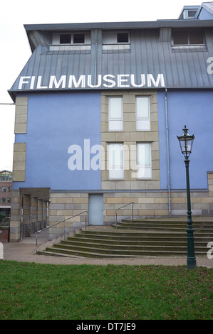 Black Box im Filmmuseum, Düsseldorf, Deutschland. Stockfoto