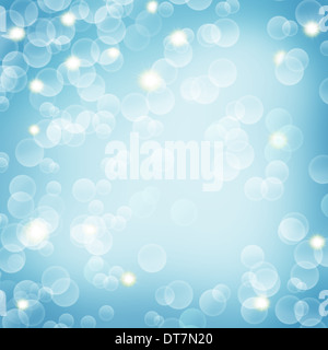 Weihnachten-blauen Hintergrund. Stockfoto