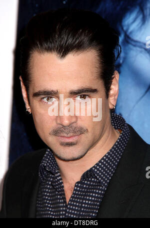 New York, New York, USA. 11. Februar 2014. Schauspieler COLIN FARRELL besucht die New Yorker Premiere von "Winter Tale" Ziegfeld Theater statt. Bildnachweis: Nancy Kaszerman/ZUMAPRESS.com/Alamy Live-Nachrichten Stockfoto