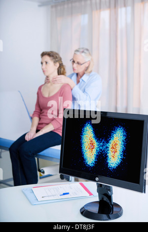 ENDOKRINOLOGIE-BERATUNG Stockfoto