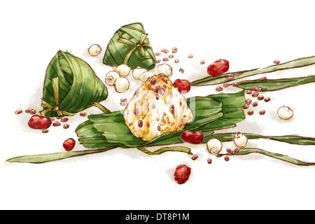 Chinesisches Essen Mytisches Stockfoto