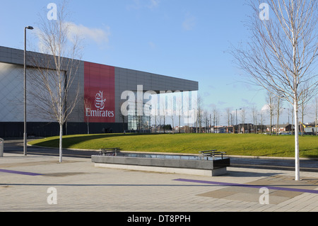 Die Emirate Arena und velodrom von Sir Chris Hoy im East End von Glasgow, Schottland, Großbritannien eröffnet Stockfoto