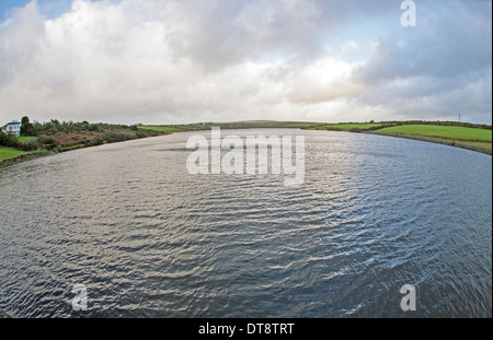 Drift-Reservoir, Drift in der Nähe von Penzance Cornwall Stockfoto