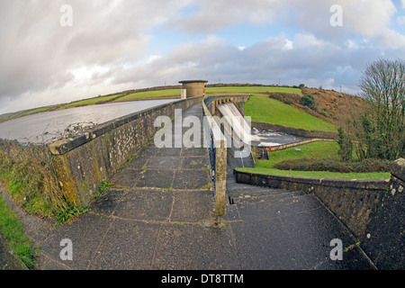 Drift-Reservoir, Drift in der Nähe von Penzance Cornwall Stockfoto