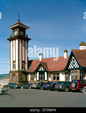 Clocktower von Wemyss Bay Bahnhof Schottland Stockfoto