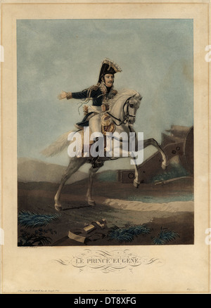 Eugène de Beauharnais (1781 - 1824), ca 1812. Künstler: Anonym Stockfoto