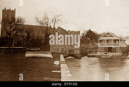 Christchurch alte Mühle viktorianischen Zeit Stockfoto