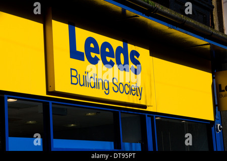 Leeds Building Society, Cardiff, Wales. Stockfoto