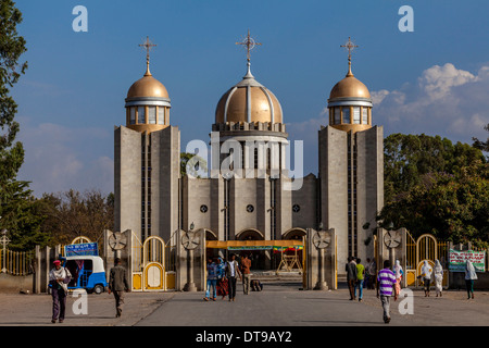 Kirche St. Gabriel, Hawassa, Äthiopien Stockfoto