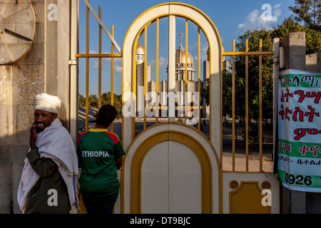 Kirche St. Gabriel, Hawassa, Äthiopien Stockfoto