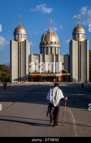 Kirche St. Gabriel, Hawassa, Äthiopien Stockfoto