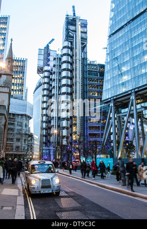 Lloyds-Gebäude der City Of London-UK Stockfoto