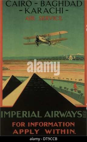 Imperial Airways, 1926. Künstler: Dickson, Charles C. (aktive 1920er Jahre) Stockfoto