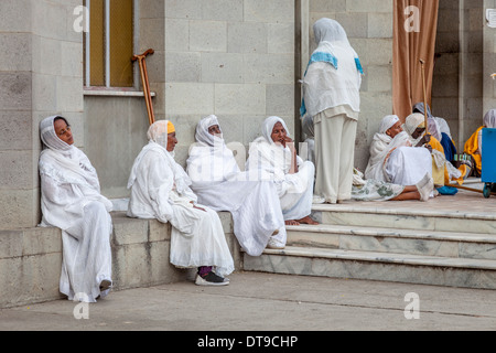 Kirche St. Gabriel, Hawassa, Äthiopien Stockfoto