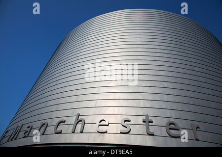 Den Spitznamen die Blechdose der University of Manchester Universität legen Sie aufbauend auf Oxford Straße in Manchester Stockfoto