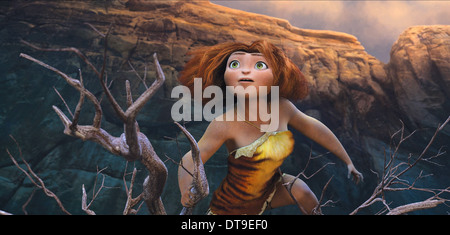 DIE CROODS 2013 Twentieth Century Fox Animation film mit Grug, Sandy