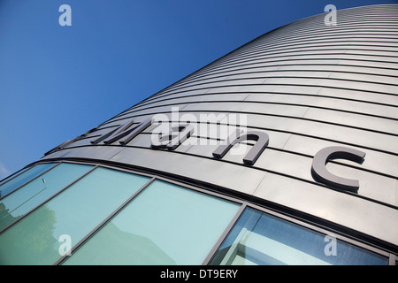 Den Spitznamen die Blechdose der University of Manchester Universität legen Sie aufbauend auf Oxford Straße in Manchester Stockfoto