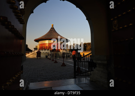 Temple of Heaven Park. " Kaiserliche Himmelsgewölbe ". Peking, China Stockfoto