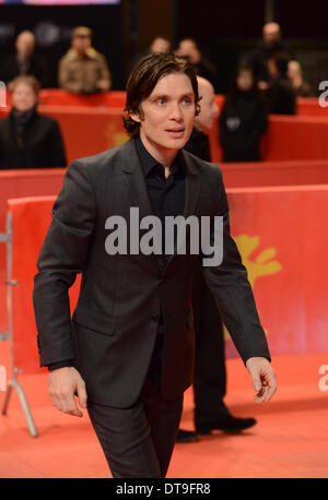 Berlin, Deutschland. 12. Februar 2014. Cillian Murphy besucht die "Aloft" Premiere auf den 64. jährlichen Berlinale International Film Festival im Berlinale-Palast am 12. Februar 2014 in Berlin, Deutschland. Bildnachweis: Janne Tervonen/Alamy Live-Nachrichten Stockfoto