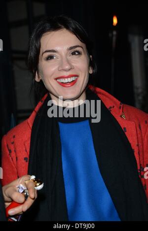 London, UK. 12. Februar 2014.  besucht die Claudie Pierlot UK Launch-Party am Pertwee, Anderson & Gold am 12. Februar 2014 in London, England. Foto: Credit: siehe Li/Alamy Live News Stockfoto