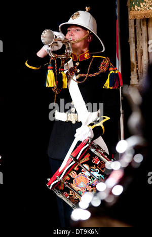 Royal Marines Band Stockfoto