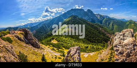 Tatra-Gebirge in Polen Stockfoto