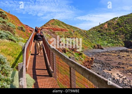 Kap Schanck Mornington-Halbinsel Victoria Australien Stockfoto