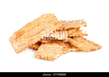 Typische italienische Krapfen Chiacchiere Stockfoto