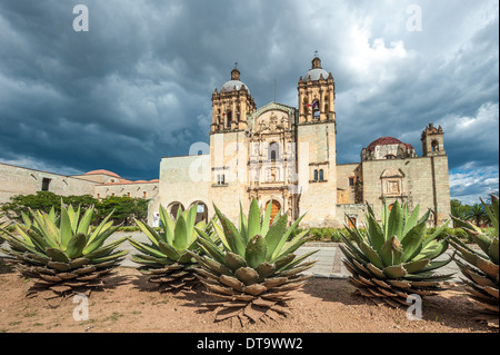 Kirche von Santo Domingo de Guzman in Oaxaca, Mexiko Stockfoto