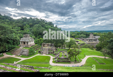 Ruinen von Palenque, Mexiko Stockfoto