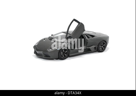 Spielzeug Auto Lamborghini Reventon Sport Fahrzeug Auto Racing Schwarz Stockfoto