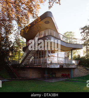 Löbau, Schminke-Villa, (Haus Schminke, Hans Scharoun 1930-1933) Stockfoto