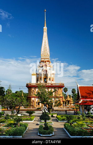 Tempel Wat Chalong, Phuket, Thailand Stockfoto